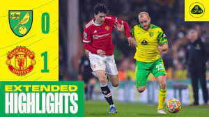 EXTENDED HIGHLIGHTS | Norwich City 0-1 Manchester United - YouTube