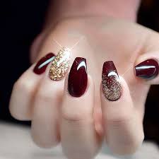 A large photo collection of short burgundy nails. 60 Amazing Burgundy Nail Designs You Have To Try In 2019 Page 30 Of 60 Beautiful Wiki