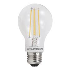 Brightness indicates the brightness (lumens) of each bulb after 3,000 hours of life testing, as compared with the brightness of a comparable. Sylvania 60w Equivalent A19 Clear Glass Dimmable Led Light Bulb 4 Pack At Menards