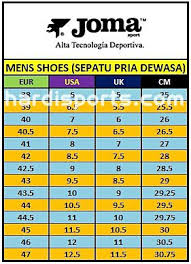 Daftar Size Sepatu Hardisports Hardisports