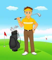 100 000 golfer cartoon vector images