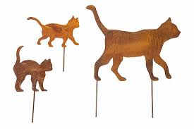 Buy Garden Stakes Silhouettes Cat