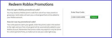 Roblox promo codes active promo codes this is a list of all valid promo codes and their description. Roblox Promo Codes List June 2021 Free Clothes Items Pro Game Guides