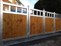 Wood Infill Metal Gates Solutions