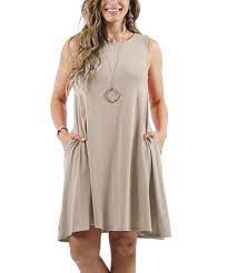 We use javascript to create the most functional website possible for our customers. Ash Mocha Sleeveless Pocket Swing Dress Juniors Best Price And Reviews Zulily