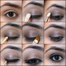 evening smokey eye makeup tutorial