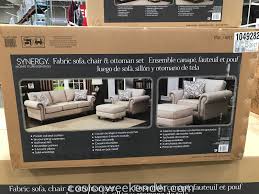 Usually ships within 6 to 10 days. Synergy Home Fabric Sofa Chair Ottoman Set Costco Weekender