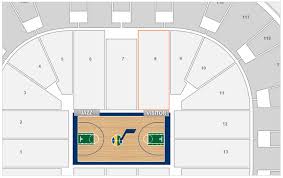 Utah Jazz Vivint Smart Home Arena Seating Chart