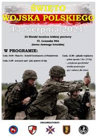 W roku 2021 święto wojska polskiego przypada na 15 sierpnia (niedziela). Z4n0wwmk75jw2m
