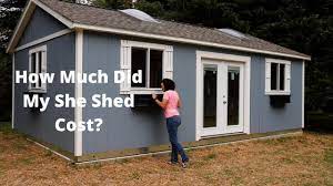 how much did my she shed cost part 3