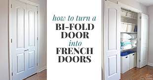 bi fold door into french doors