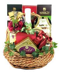 napa valley retreat gift baskets for