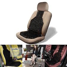 Massage Car Seat Cover Wood Beaded Back