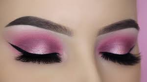 pink halo eye makeup tutorial you