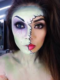 25 creative halloween makeup ideas