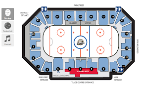 Arena Seating Chart Charlottetown Islanders