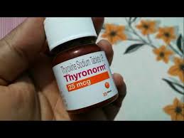 Thyronorm 25 Mcg Tablet Thyroxine Sodium Tablets I P