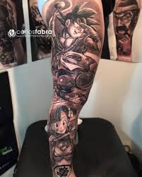 Dragon ball super spoilers are otherwise allowed except in our weekly dbs english dub discussion threads. Leg Character Dragon Ball Tattoo By Pxa Body Art