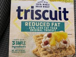 triscuit reduced fat nutrition facts