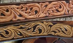 Woodcarving patterns that you can download here are suitable for either chip carving style or relief woodcarving patterns can be downloaded in 2d cad file format (dwg) or in vector file formats (eps. More Practice Belt Blank Floral And Sheridan Carving Leatherworker Net