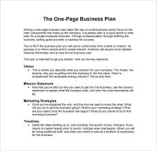 Small Business Administration Business Plan Template Small Business