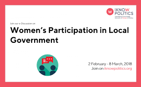 Womens Participation In Local Government International