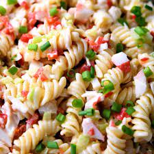 crab pasta salad recipe 24bite recipes