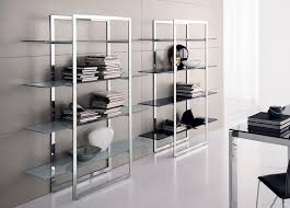 glass bookcase glass bookshelves