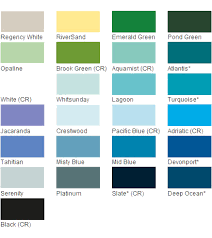 Color Chart Pool Painters