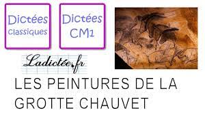 Les peintures de la grotte Chauvet - dictée préparées CM1 CM1 - Histoire de  l'art - YouTube