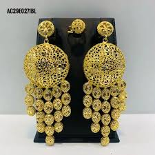 women fancy earring african jewellery