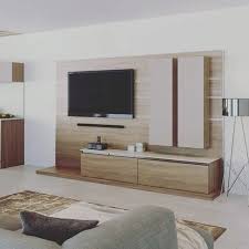 Wooden Wall Mounted Modern Led Panel Tv
