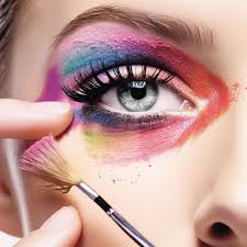 rainbow eye makeup