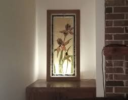 how to hang framed stained glass