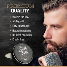 the rugged bros natural mustache wax