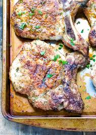 dry rubbed grilled pork chops recipe