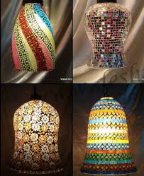 Designer Mosaic Hanging Lamp