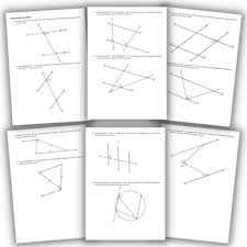 Parallel Lines Worksheet For Ks3 Maths