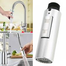 The best solution in these cases is replacement. Kitchen Faucet Sprayer Head Pull Down Faucet Spray Head Hose Sprayer Replacement Part Faucet Head Kitchen Tap Sprayer Spout Universal Kitchen Sink Faucet Basin Mixer Tap Silver Shopee Singapore
