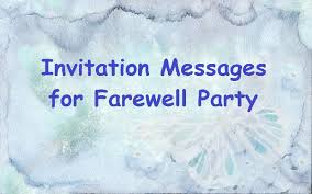 Appreciation lunch invitation email sample. Sample Invitation Messages For Farewell Party To Colleagues At Office What To Write In A Farewell Party Invite Samplemessages Blog