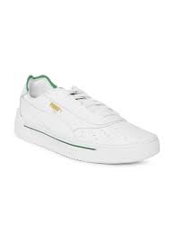 Puma Unisex White Cali 0 Leather Sneakers
