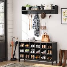 Shoe Storage And Coat Rack
