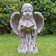 sleeping angel garden ornament statue