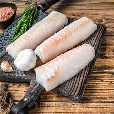 frozen cod or haddock loins 1kg