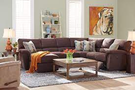 reese reclining sectional kirk s