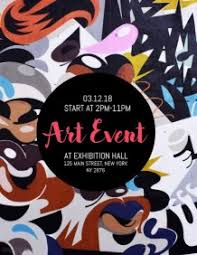 23 960 Customizable Design Templates For Art Event Postermywall
