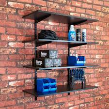 Garage Wall Mounted Shelving Kits In