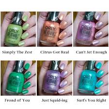 orly simply the zest breathable nail