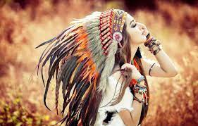 Face, Bracelet, Indian, Headdress ...