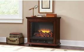 small portable electric fireplace